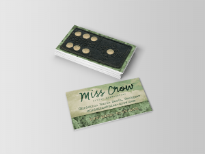 Miss Crow Business Cards