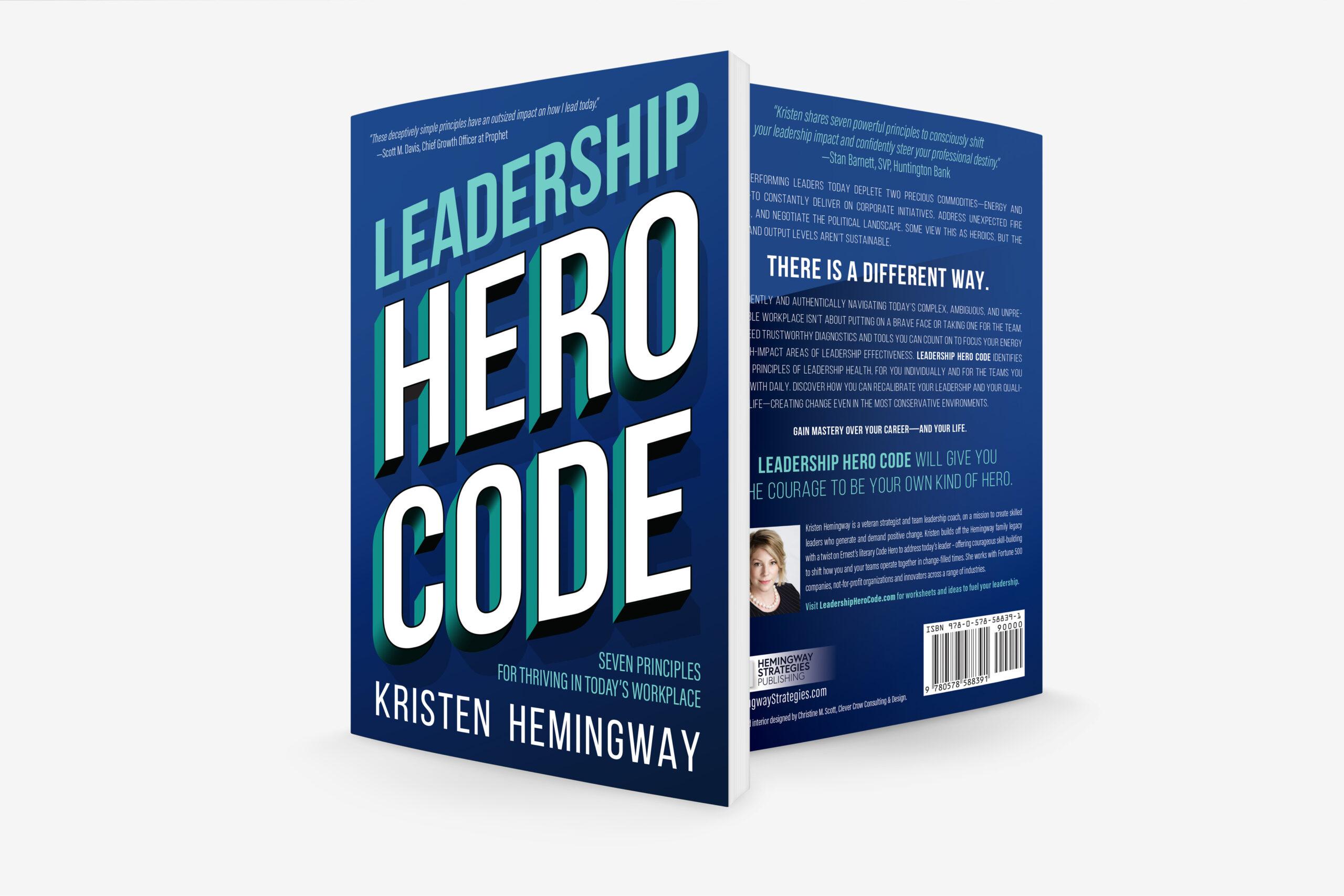 Leadership Hero Code Cover & Interior Design