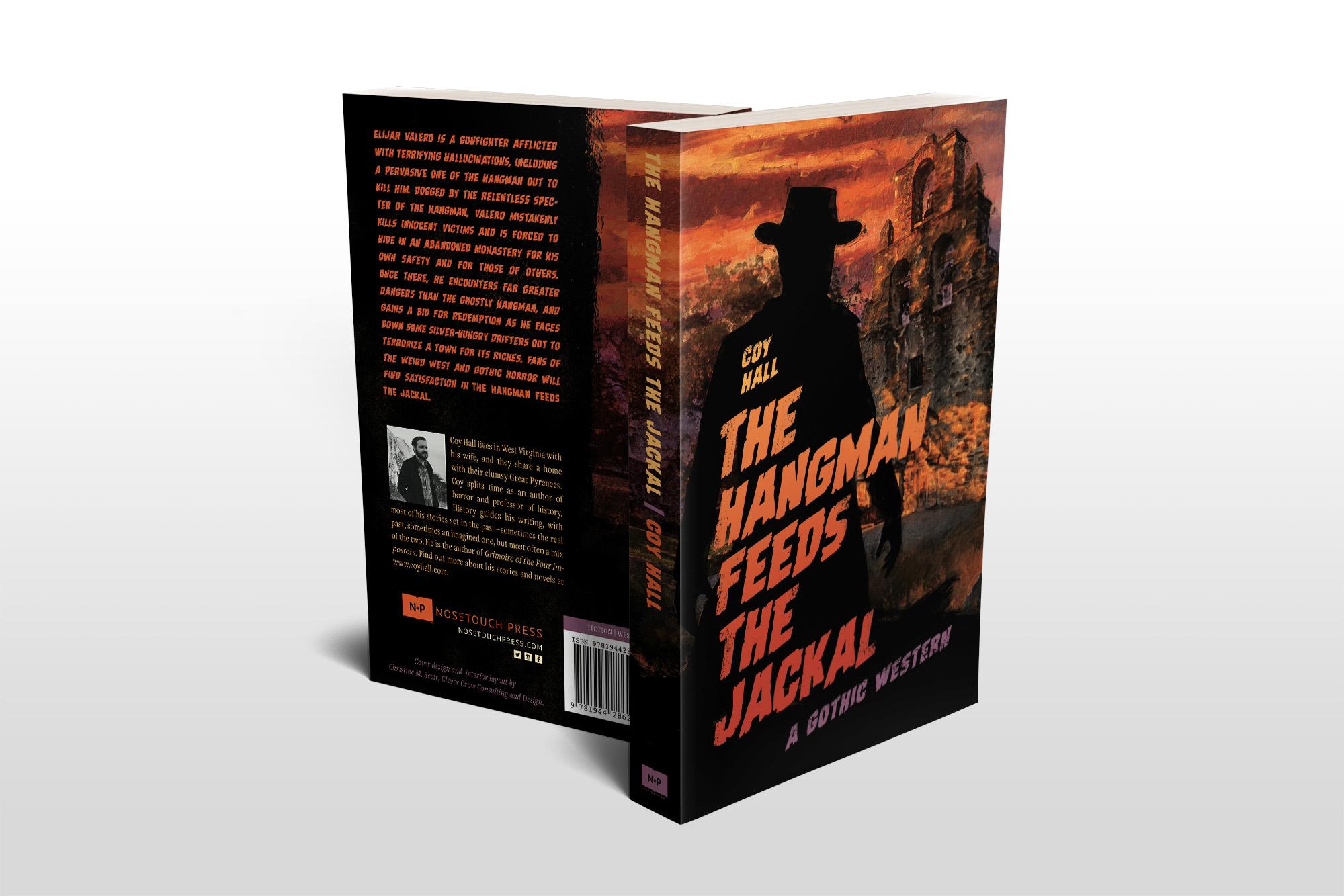 The Hangman Feeds the Jackal Book Cover and Interior Design 
