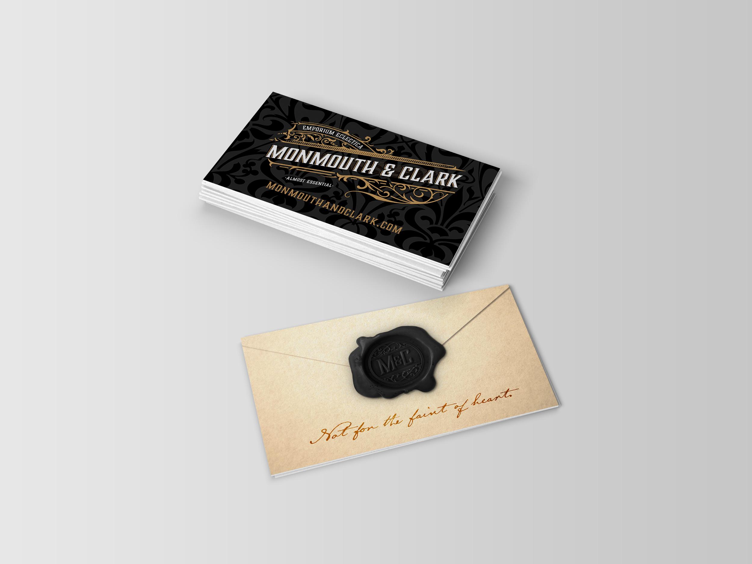 Monmouth & Clark Business Cards