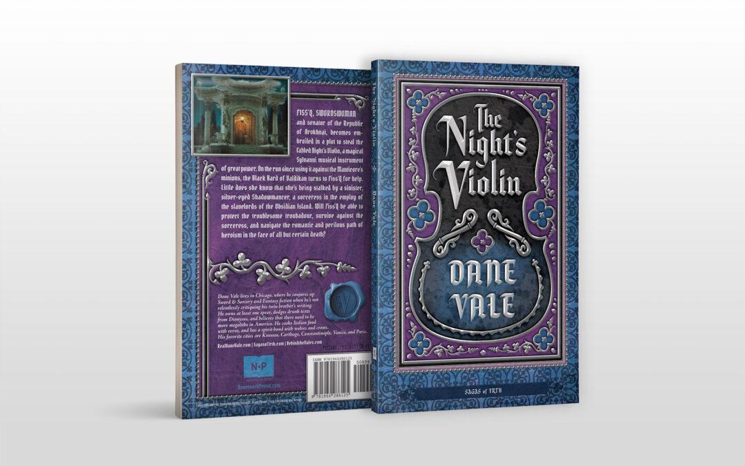 The Night’s Violin Cover & Interior Design