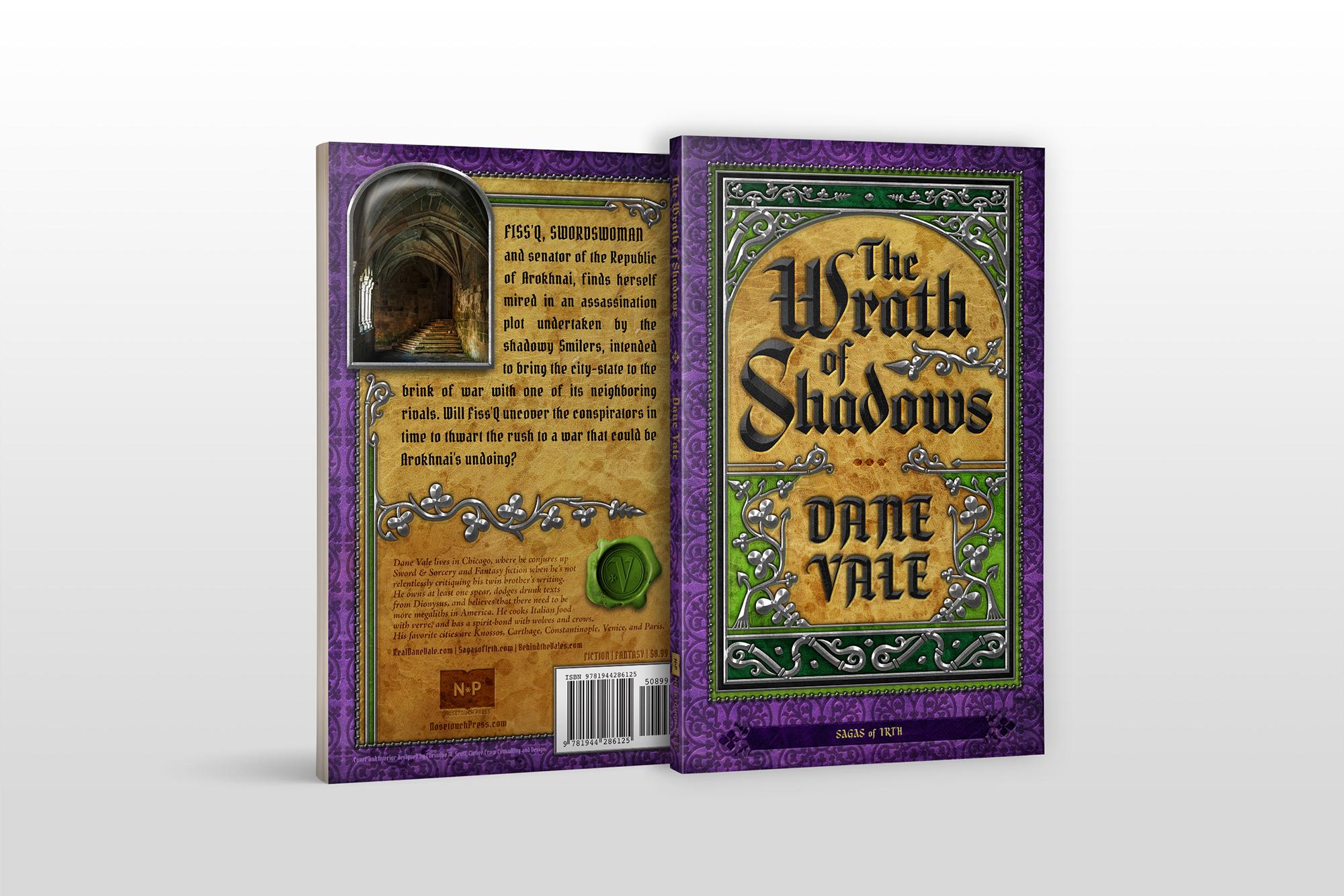 The Wrath of Shadows Cover and Interior Design