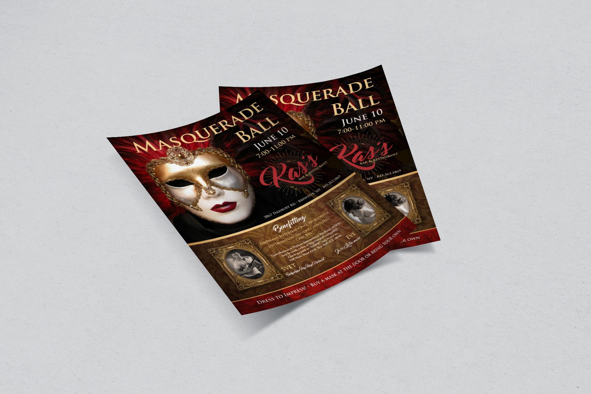 Masquerade Ball Flyer