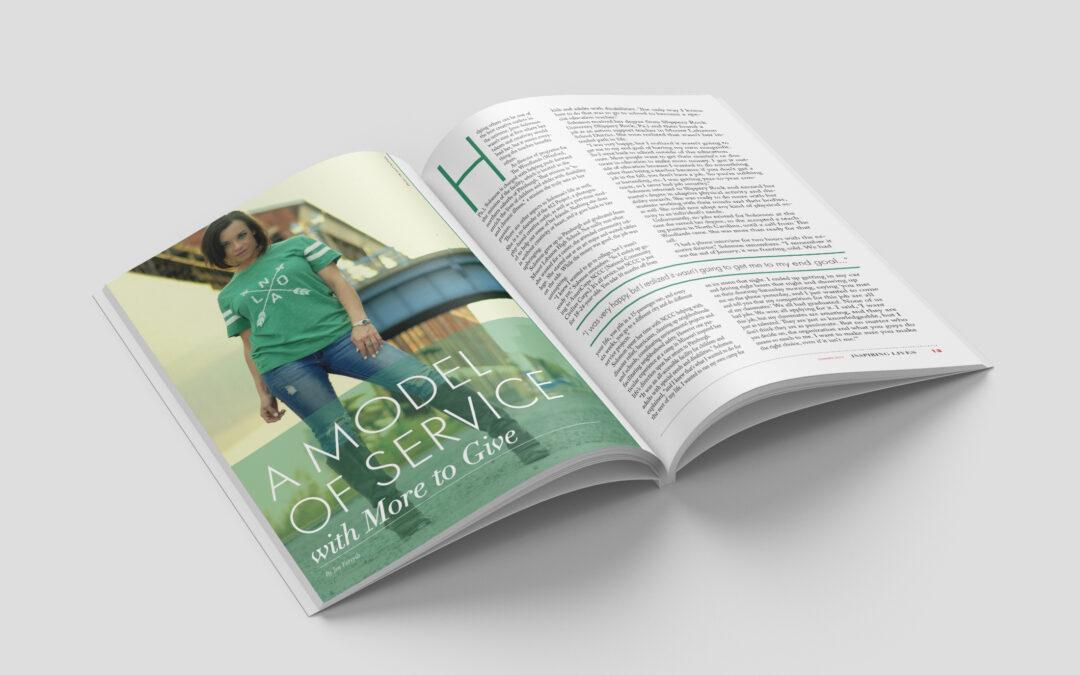 A Model of Service Layout